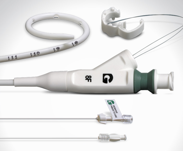 Outflow locking catheter: image from Galt